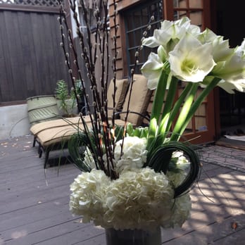 Karen's Garden - The most beautiful all-white w hydrangea arrangement every! (1 of 2) - Florists Near Me - Los Angeles, California
