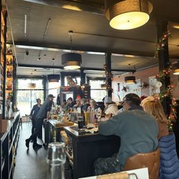 bar area