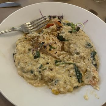 V Paul's - Sword fish with a delightful pasta and spinach - Italian Near Me - Pensacola, Florida