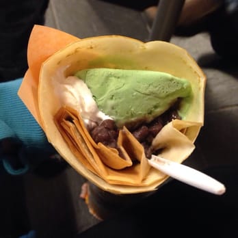 Tasty Choice - Matcha cha crepe - not as pictured :-( - Coffee & Tea Near Me - Edmonton, Alberta Tasty Choice - Matcha cha crepe - not as pictured :-( - Coffee & Tea Near Me - Edmonton, Alberta