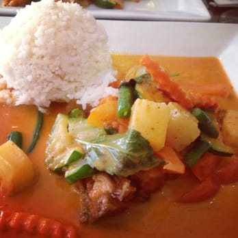 Smile Cafe - Salmon Panang - Thai Near Me - Philadelphia, Pennsylvania Smile Cafe - Salmon Panang - Thai Near Me - Philadelphia, Pennsylvania