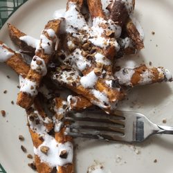 The Fry Guy - Sweet potato fries. If you don't like sweet potatoes, you will after trying these.