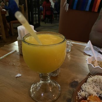 Campestre Triny - Mango daiquiri with an extra shot - Mexican Near Me - Los Barriles, BCS Campestre Triny - Mango daiquiri with an extra shot - Mexican Near Me - Los Barriles, BCS