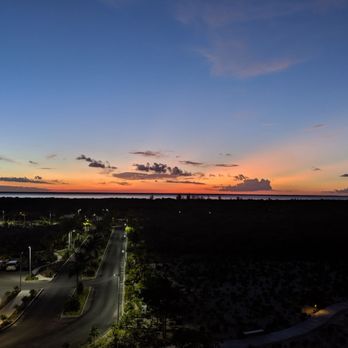 Hotel Riu Dunamar - Sunset from the front of the resort - Hotels Near Me - Cancun, ROO