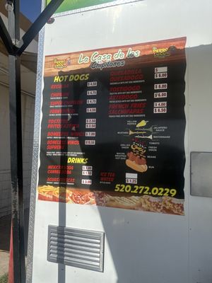 Menu photo 1 El Perro Loco Tucson, AZ