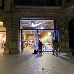 Nike - Store front with the new AF1 branding.