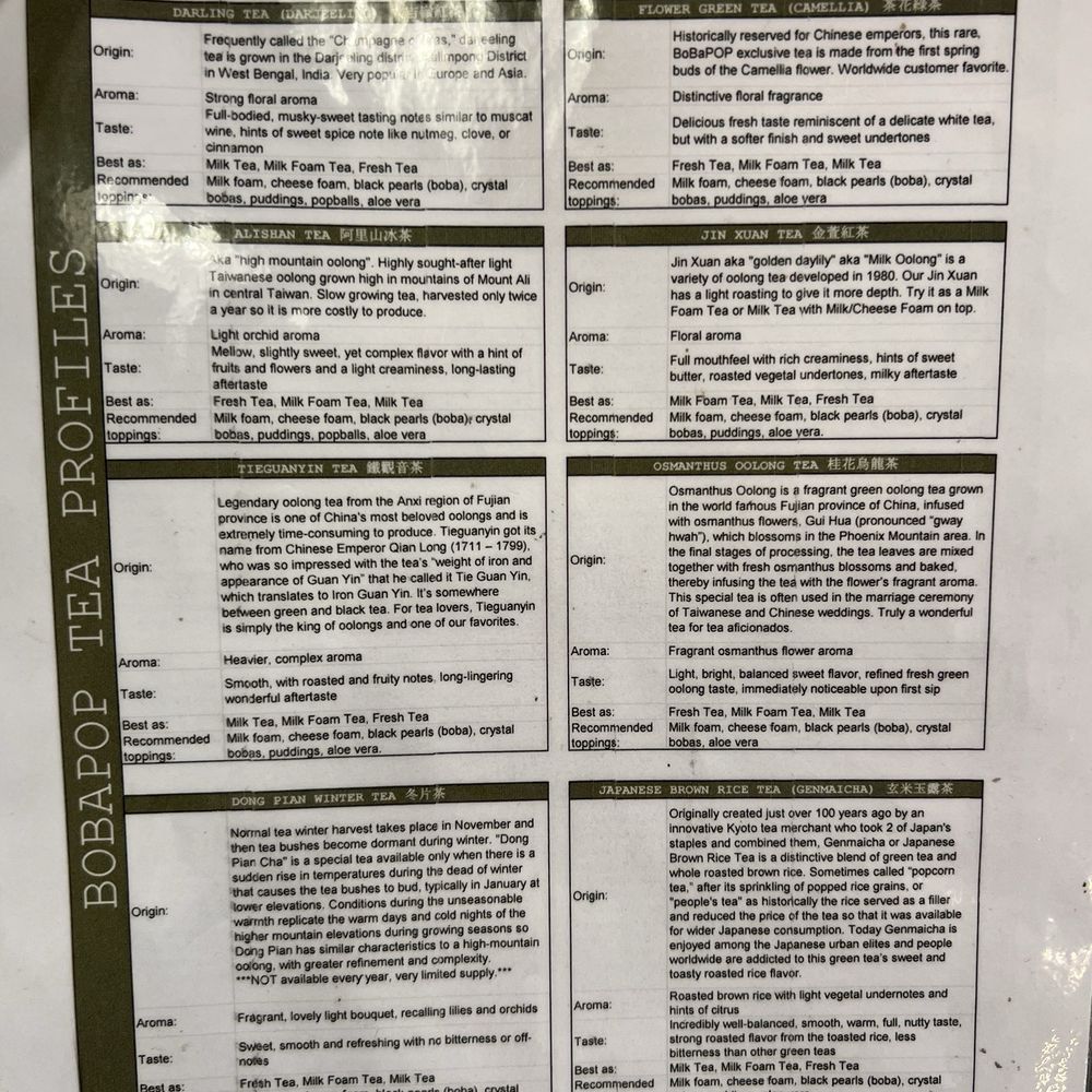 BoBaPOP Tea Bar - Coffee & Tea Near Me - San Gabriel, California BoBaPOP Tea Bar - Coffee & Tea Near Me - San Gabriel, California