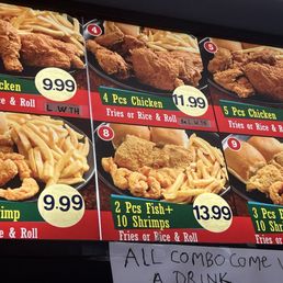 Chicken and seafood Chicken and seafood