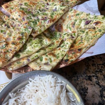 Indian Bite - Garlic chili naan - Indian Near Me - Normandy Park, Washington