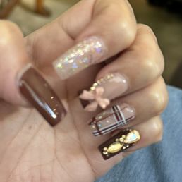 Nails. Thanksgiving Nails. Thanksgiving