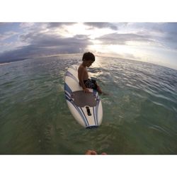 Jamie Sterling - My son Cyrus enjoying the ocean.