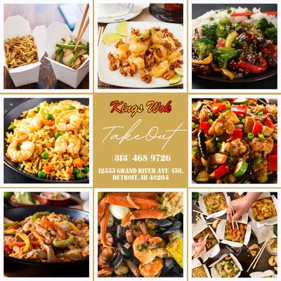 King Wok Seafood Boil by null