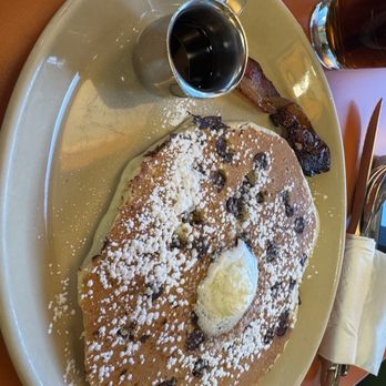 Snooze, an A.M. Eatery - Chocolate chip pancake - Breakfast & Brunch Near Me - Austin, Texas