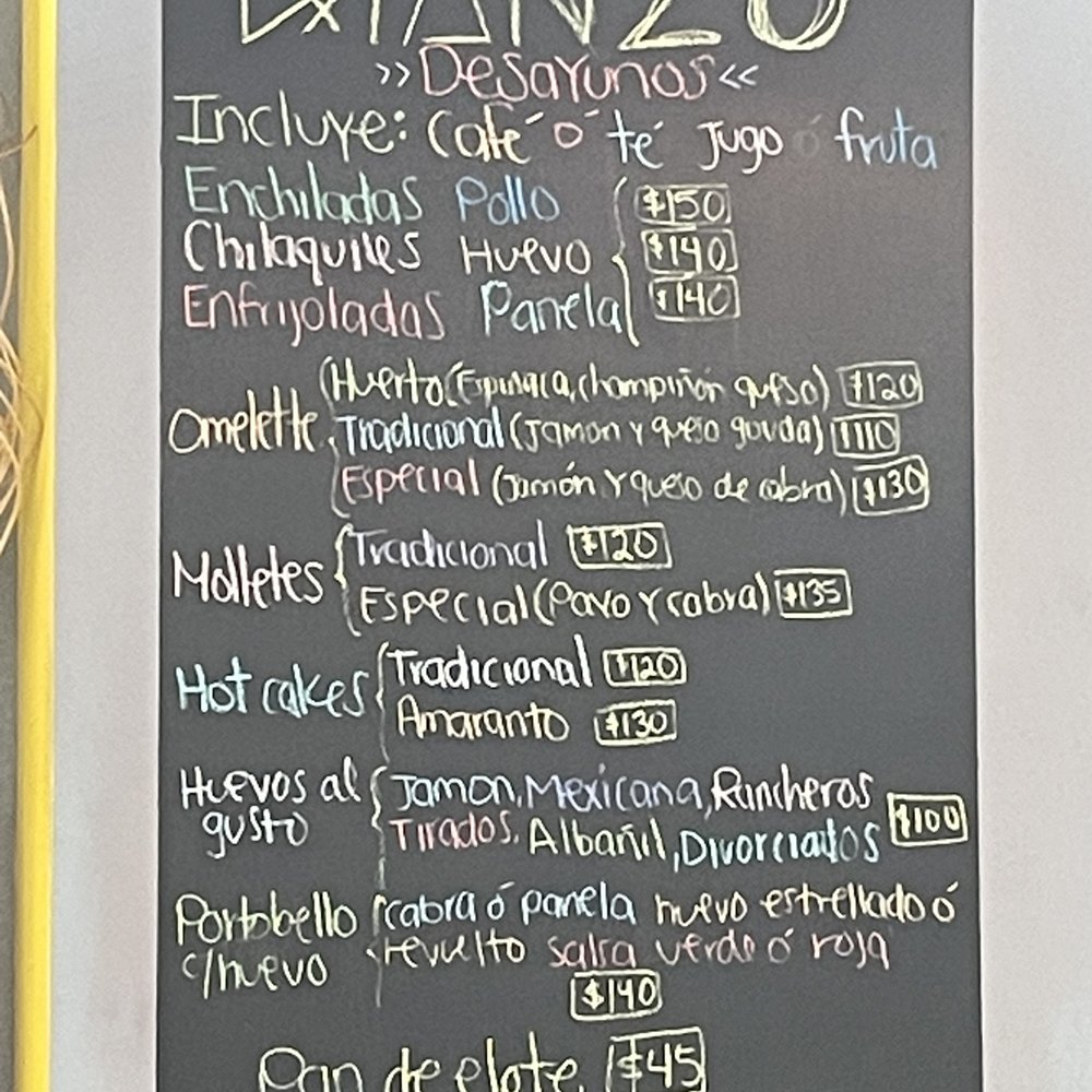 Menu Menu