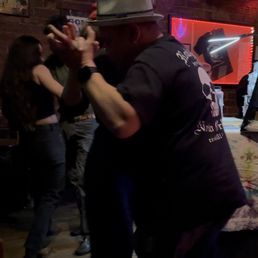 Plenty of people that love to dance to the blues music