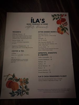 Menu photo 4 Ila's Chicago, IL