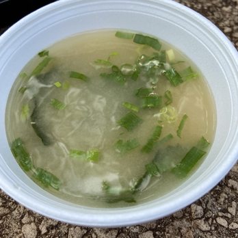 Superb Sushi - Miso soup (came with the dragon roll) - Caterers Near Me - Honolulu, Hawaii