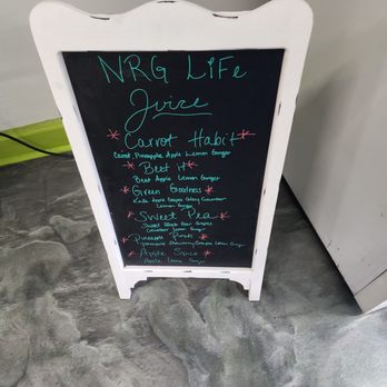 Nrg Life Juice Bar - Menu - Juice Bars & Smoothies Near Me - Riverdale, Georgia Nrg Life Juice Bar - Menu - Juice Bars & Smoothies Near Me - Riverdale, Georgia