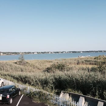 Bayview Resort - View from the balcony on the floor above - Hotels Near Me - Hampton Bays, New York