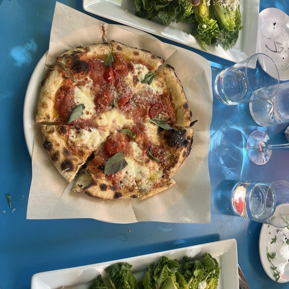 Corkscrew Cafe - Meyer Lemon pizza and the wedge salad. Awesome. - American Near Me - Carmel Valley, California Corkscrew Cafe - Meyer Lemon pizza and the wedge salad. Awesome. - American Near Me - Carmel Valley, California