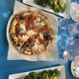 Meyer Lemon pizza and the wedge salad. Awesome.