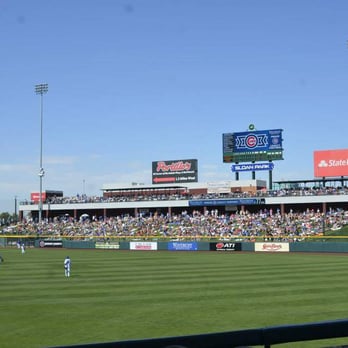 Sloan Park - Left Field - Stadiums & Arenas Near Me - Mesa, Arizona
