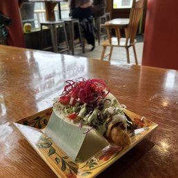 Delicious fish taco! Sooo healthy! Delicious fish taco! Sooo healthy!