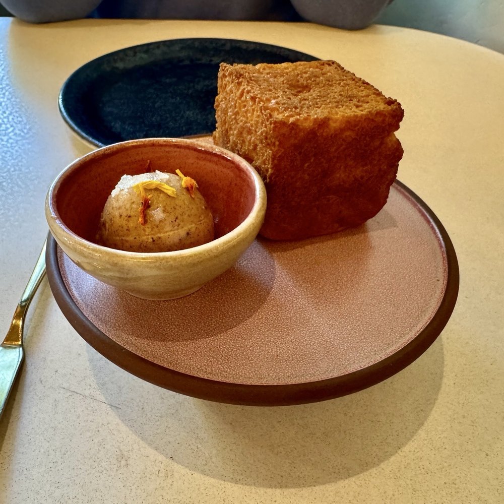 kann - Warm sweet potato bread with berbe spice butter - Caribbean Near Me - Portland, Oregon