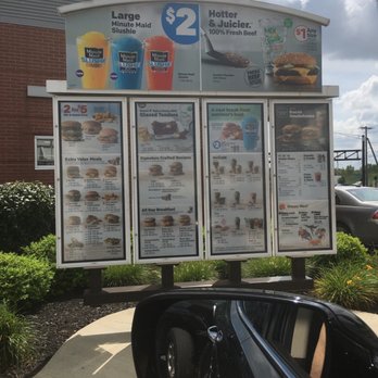 McDonald's - a menu board in a car mirror - Fast Food Near Me - Obetz, Ohio McDonald's - a menu board in a car mirror - Fast Food Near Me - Obetz, Ohio