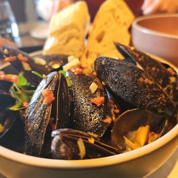 Boni and Mott - Boni's Mussels. $19 with bread. Very solid. Chorizo was a highlight of it. Would recommend - Mediterranean Near Me - New York, New York Boni and Mott - Boni's Mussels. $19 with bread. Very solid. Chorizo was a highlight of it. Would recommend - Mediterranean Near Me - New York, New York