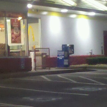 McDonald's - the front of a restaurant at night - Burgers Near Me - Webster, Massachusetts
