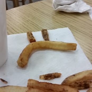 Five Guys - 5 Guys fries minutes after served... - Burgers Near Me - Eugene, Oregon