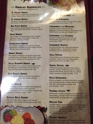 Menu photo 3 Mr. Sombrero Mexican Restaurant #2- WEST LEAGUE CITY League City, TX
