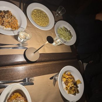 il Gigante - Clockwise: tortellini from the special menu, pesto, pappardelle, lasagna , and gramigna - Desserts Near Me - Ridgewood, New York il Gigante - Clockwise: tortellini from the special menu, pesto, pappardelle, lasagna , and gramigna - Desserts Near Me - Ridgewood, New York