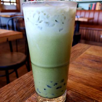 Sisters Thai - Iced matcha latte - Thai Near Me - Potomac, Maryland Sisters Thai - Iced matcha latte - Thai Near Me - Potomac, Maryland