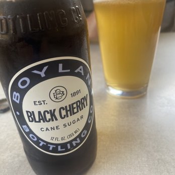 12 Bones Smokehouse RIVER - Beer and Black Cherry Soda - Barbeque Near Me - Asheville, North Carolina