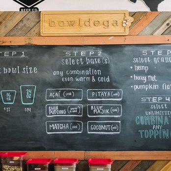 Bowldega - Menu - Acai Bowls Near Me - Dallas, Texas