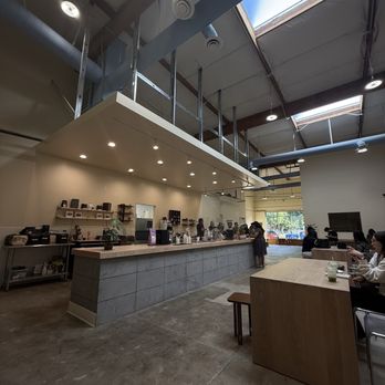 Offbeat Coffee - plenty of seating! love the skylight - Coffee & Tea Near Me - Sacramento, California