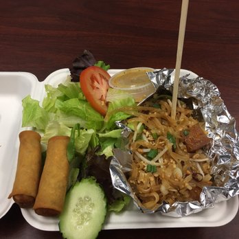 Thai Vegan - Pad Thai lunch combo - Vegan Near Me - Albuquerque, New Mexico Thai Vegan - Pad Thai lunch combo - Vegan Near Me - Albuquerque, New Mexico