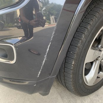 Alfredo Collision Repair - Bumper before - Body Shops Near Me - Austin, Texas