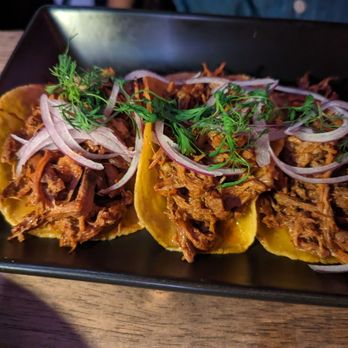 La Diaspora - Beef tacos - good seasoning but lacked something... - Latin American Near Me - New York, New York La Diaspora - Beef tacos - good seasoning but lacked something... - Latin American Near Me - New York, New York