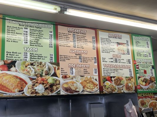 Menu photo 6 Macho Cafe San Gabriel, CA
