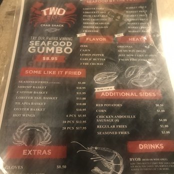 Two Fish Crab Shack - The menu - Seafood Near Me - Chicago, Illinois