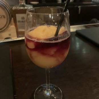 Maggiano's Little Italy - Frozen Peach Bellini with a swirl - Italian Near Me - Cherry Hill, New Jersey Maggiano's Little Italy - Frozen Peach Bellini with a swirl - Italian Near Me - Cherry Hill, New Jersey
