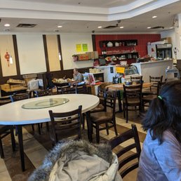 the interior of a restaurant