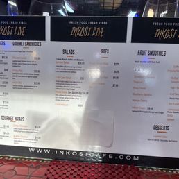 Menu Menu
