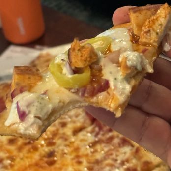 1UP Entertainment + Social - Buffalo chicken flat bread - Bowling Near Me - Carrollwood, Florida