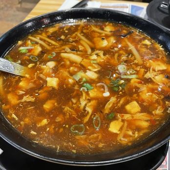 Mama Lu's Dumpling House - 39. / Hot Sour Soup (TikTok: @justandyvu) - Dim Sum Near Me - Tustin, California