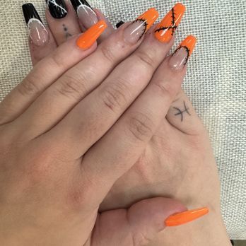 A Classy Nail & Spa - Halloween nails! - Nail Salons Near Me - Corona, California
