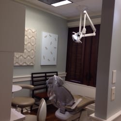 Pediatric Dentistry of Columbus - Note the TV hanging from ceiling. Everything maintained clean!